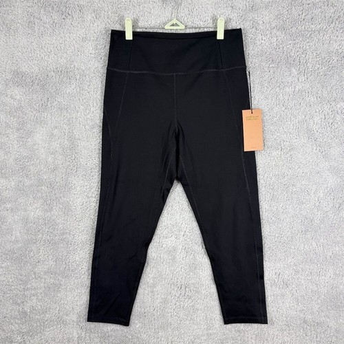 NWT Girlfriend Collective Compressive High Rise Legging Size XL Black Stretch