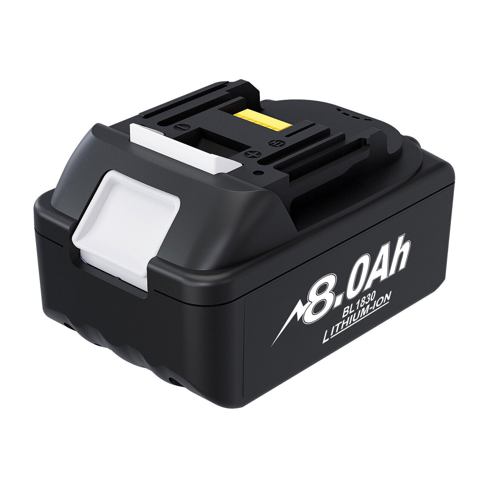2Pack for Makita 18V Li-Ion LXT 6.0Ah Battery BL1860 BL1850 BL1830 BL1840 LED UK 5