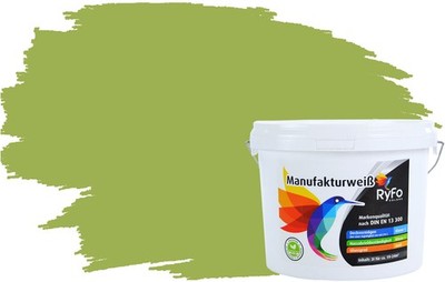 RyFo Colors Manufakturweiß Trend Grüntöne - bunte Innenfarbe