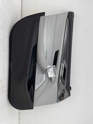2018-2023 BMW M5 FRONT LEFT DRIVER DOOR TRIM PANEL MERINO LEATHER SILVERSTONE