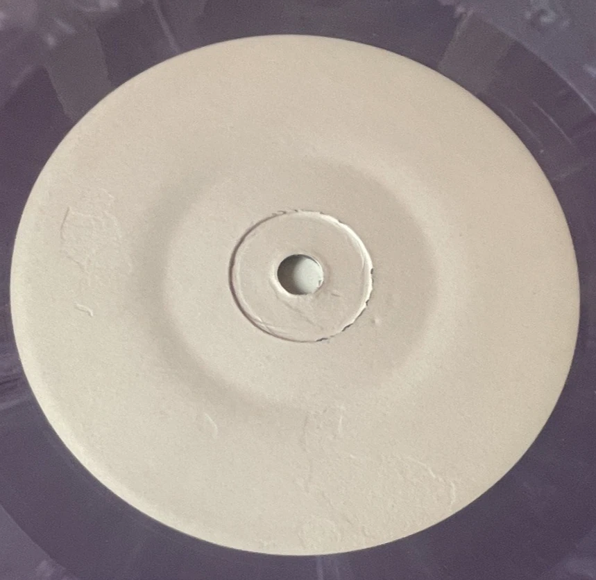 Bruce Springsteen Purple Swirl 7" Fan Pressing Live Tracks 33RPM Blank Labels - Image 3 of 4