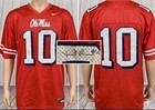 Ole Miss Rebels #10 Replica Jersey - Signed by Vincent Sanders — photo 2