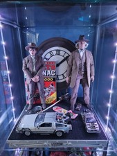 DIORAMA PER FIGURINE 1/6 O 1/12, RITORNO AL FUTURO, NECA, SIDEHOW, HOT TOYS.