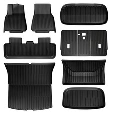 SUPER LINER Floor Mats Compatible with 2025-2026 Tesla Model Y Juniper Custom