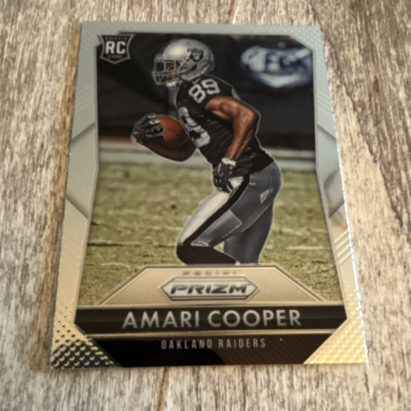 Panini 2015 Prizm Rookies Amari Cooper #201 Oakland Raiders Rookie Football Card