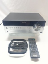 Sony CMT-SBT100 Bluetooth USB Tuner CD Receiver W’remote - TESTED - NO SPEAKERS