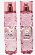 Bath  Body Works Always Fleur Fine Fragrance Body Mist Spray Splash 8 oz 2 pc
