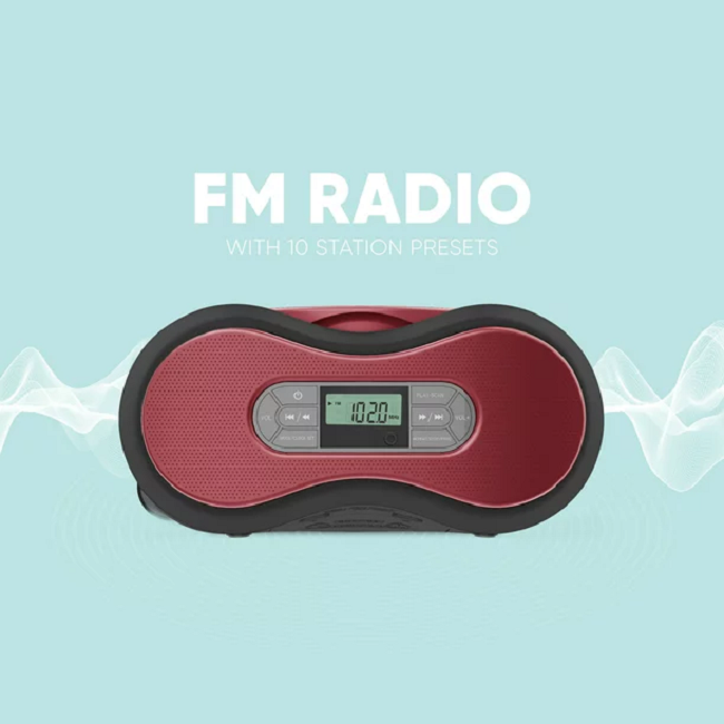 onn. AARD100043854 Portable Bluetooth CD Boombox with onn. AARD100043854 Portable Bluetooth CD Boombox with