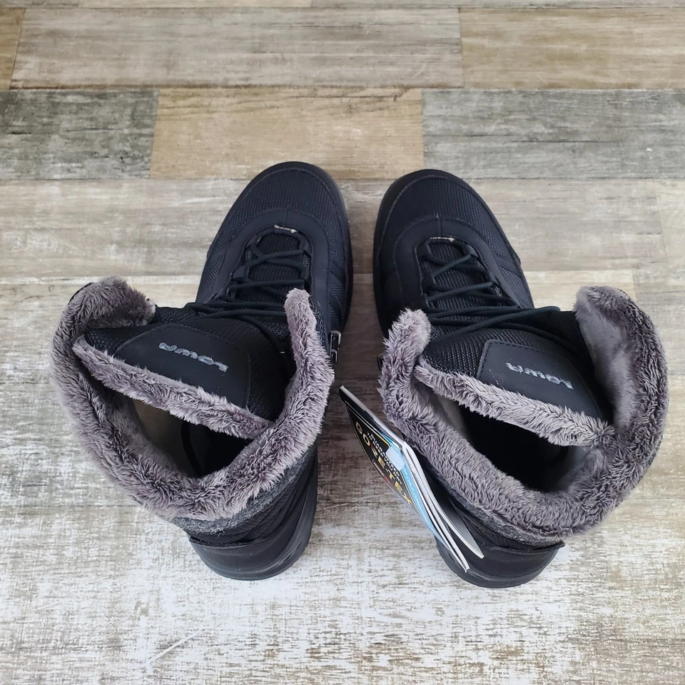 Botas de senderismo Lowa Trident III GTX para mujer talla 9,5 negras con cordones punta alta redonda Foto 4 de 4