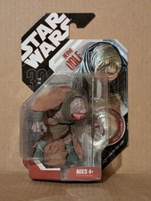 Creased Card  Wear  Star Wars Hermi Odle 30th Anniversary SILVER Coin Figure 29