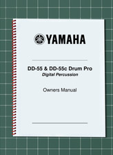Yamaha DD-55 DD-55c Owners Manual User Guide 46 Pages USA Made