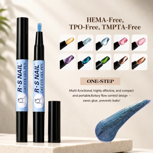 Cat Eye Gel Nail Pen Magnetic Glitter UV Gel Polish One Step Nail Art Pen
Opens in a new window or t