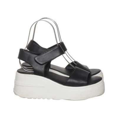 Vox, Sandalen, Größe: 39, Schwarz/Weiß, Damen #TE4