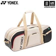 YONEX Tournament Tennis Bag BAG2621W Sand Beige Racket Bag Japan