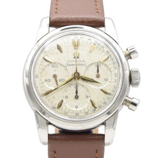 1959 Omega Classic  dress Chronograph seamaster model ref 2907 with bracelet