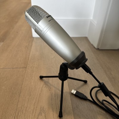 Microphone Samson C01U Pro USB Studio Condenser  With Tripod Stand