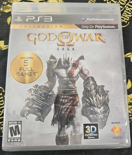 God of War Saga (Sony PlayStation 3, 2012) BRAND NEW FACTORY SEALED
