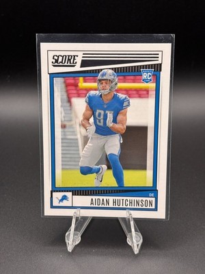 Aidan Hutchinson - 2022 Panini Score Football Rookie - Detroit Lions