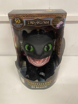 DreamWorks Dragons Real FX Interaktives Kuscheltier Ohnezahn TOOTHLESS NEU