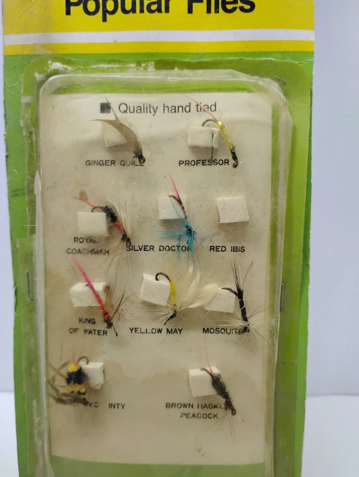 Moscas populares de aguas bravas South Bend de colección 9 en total Foto 2 de 3