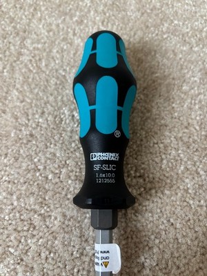 Phoenix Contact SF-SLIC 1,6X10-175   Screwdriver 1212555 (OPEN BOX)