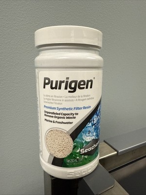 Seachem Purigen Synthetic Filter Resin, 250ml Marine Freshwater Compatible