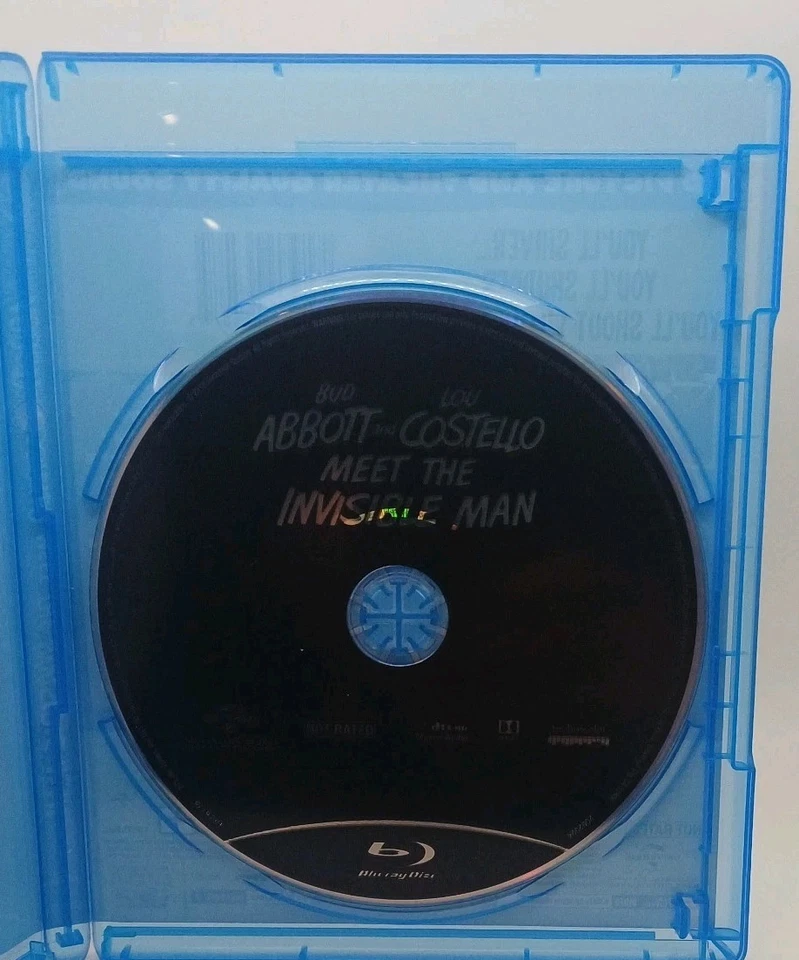 Abbott and Costello Meet the Invisible Man (Blu-Ray) Region Free / ABC - Image 3 of 3