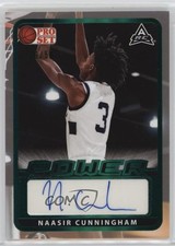 2021 Leaf Pro Set Power Base Green Spectrum Foil /50 Naasir Cunningham Auto 10c7