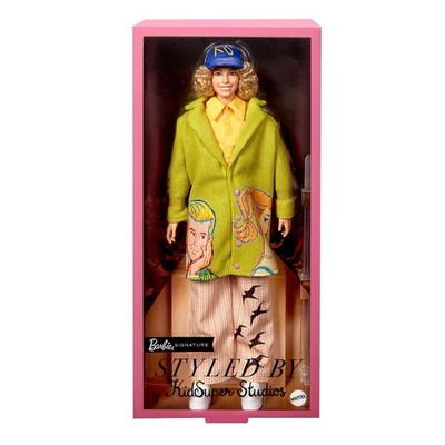 Mattel Barbie Styled by KidSuper Ken Puppe. Gold Label HRM25