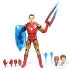 Marvel Legends 6" Infinity Saga Thanos 2-Pack Iron Man Mark LXXXV Complete
