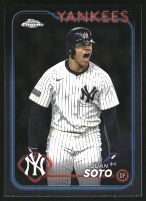 2024 Topps Chrome Update Baseball Card Pick (Base)