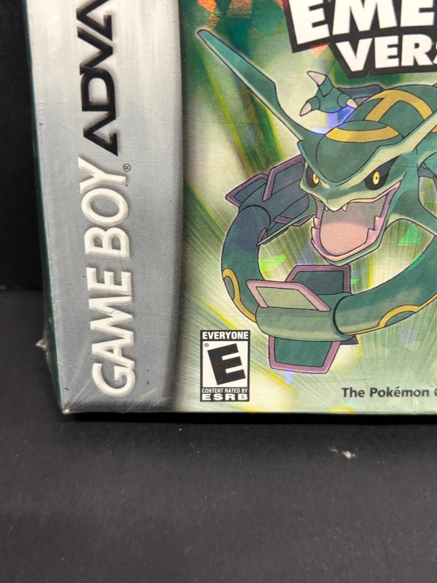 Pokémon Emerald Gameboy Advance Box Manual & Tray - NO GAME Included Pokemon