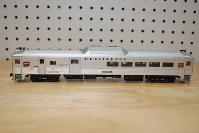 Athearn CB&Q Burlington #101 Budd RDC-3 Rail Diesel Car HO Powered