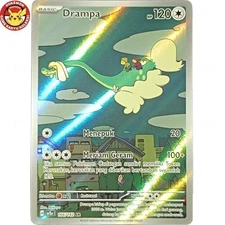 Drampa Sv5s 166/142 AR IR Illustration Rare Cyber Judge Pokemon Indonesia