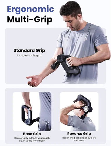 Massage Gun Muscle Deep Tissue for Athletes, Portable Percussion Pain Relief NEW - Bild 27 von 72