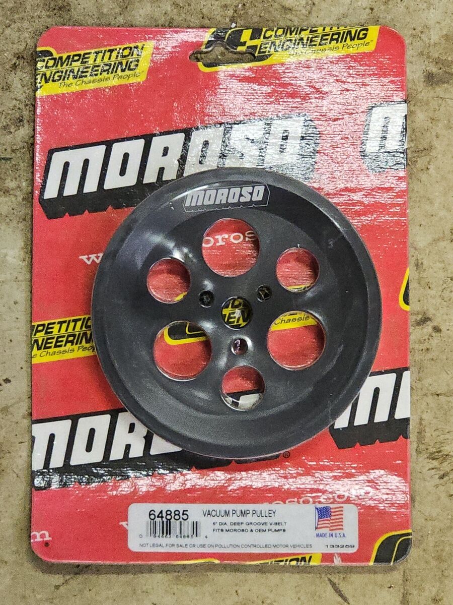 Moroso V-Belt Crankshaft Pulley 5 Moroso V-Belt Crankshaft Pulley 5