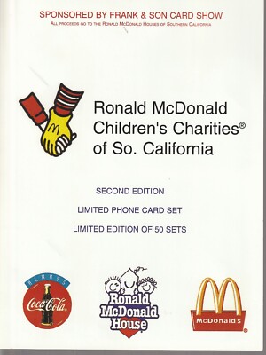Frank & Son Card Show Second Edition Phonecards LIMITED ED. #48/50 Numbered MINT