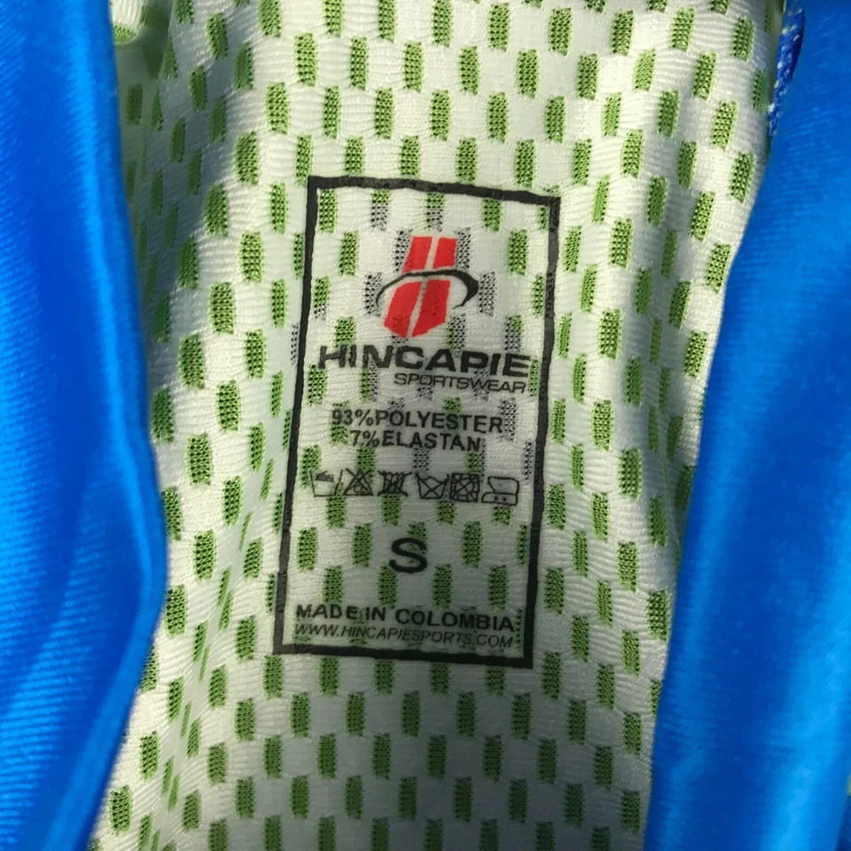 Camisa Jersey Ciclismo Hincapie Adulto Pequeña Verde Cremallera Completa Manga Corta Bolsillo Nueva con Etiquetas Foto 2 de 4