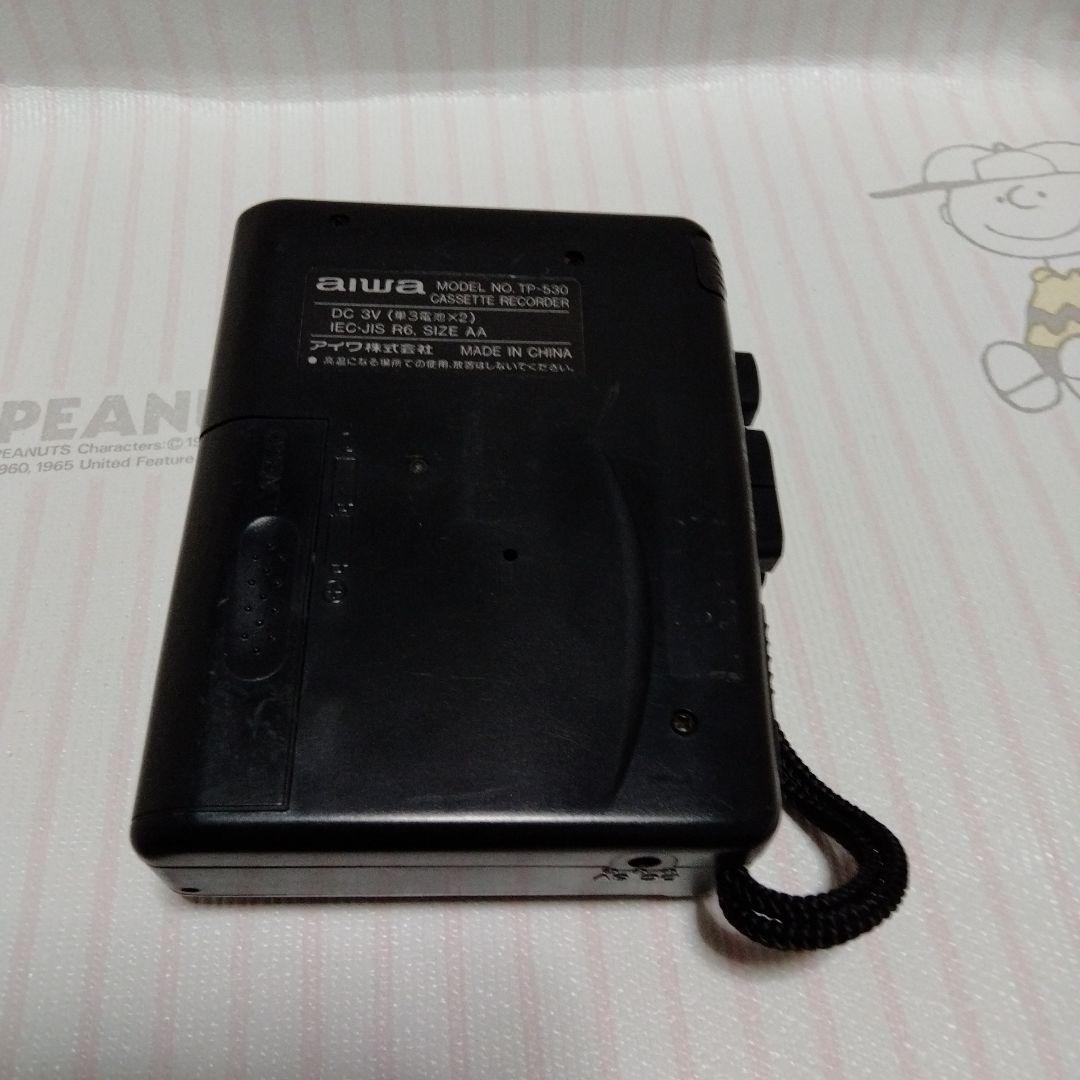 カセットレコーダー、AIWA TP-530「整備済み、完動超美品」 カセットレコーダー、AIWA TP-530「整備済み、完動超美品