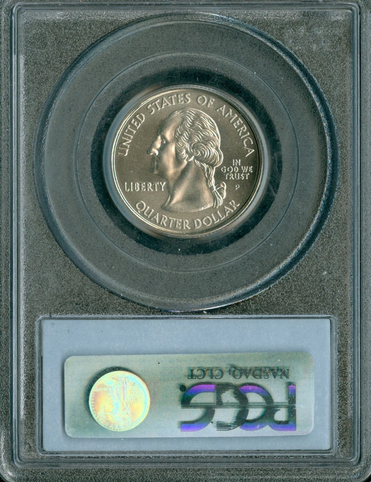 2005 P WEST VIRGINIA QUARTER PCGS MS69 SF MAC SPOTLESS  . - Image 2 of 2