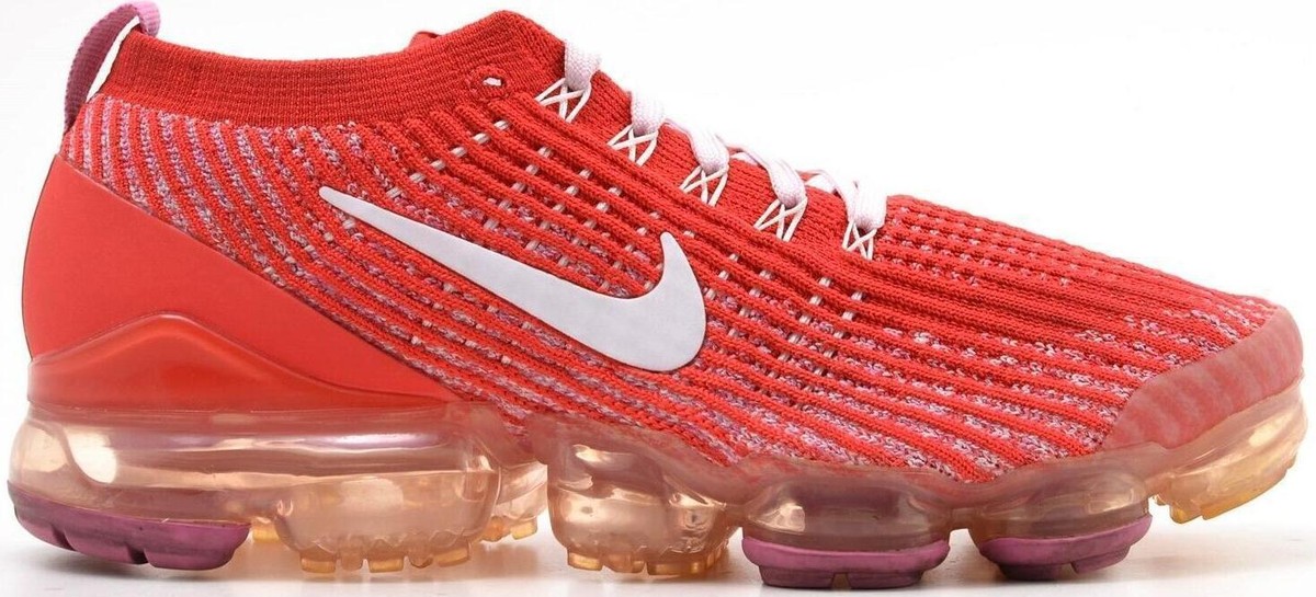 Nike Air VaporMax Flyknit 3 Track Red W for sale | eBay