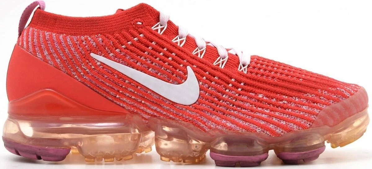 Nike Air VaporMax Flyknit 3 Track Red W for sale | eBay