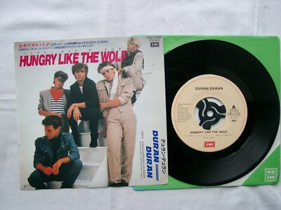 DURAN DURAN - Hungry Like The Wolf 7'' - EMS-17266 - 1982 Japanese Issue