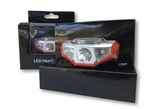 LED Waterproof Head Torch, Lightweight Lamp - 6x Modes, Outdoor, Camping, Hiking - Picture 15 of 15