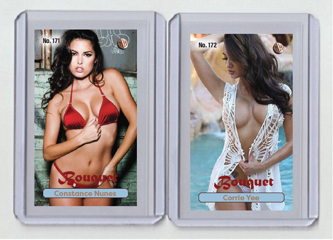 Corrie Yee rare MH Bouquet #'d x/3 Tobacco card no. 172