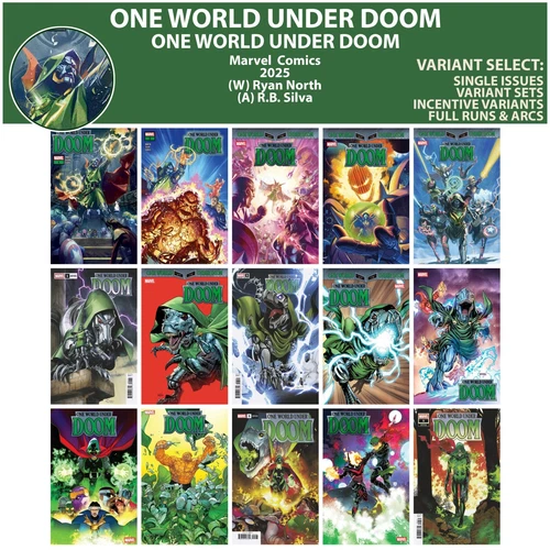 One World Under Doom (2025) #1 2 3 4 5 Marvel Comics COVER SELECT