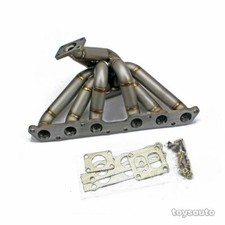 Rev9 Hp Equal Length Divid T4 Turbo Manifold For 2jzge 2jz-ge Supra Is300 Sc300