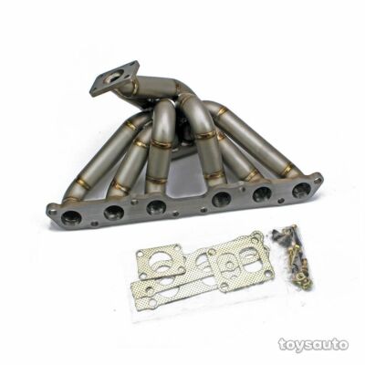 Rev9 HP Equal Length *Divid T4 Turbo Manifold for 2JZGE 2JZ-GE Supra IS300 SC300