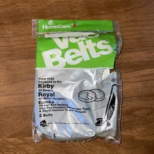 New Home Care Vacuum Belt 2 Pack Fits Kirby & Royal Metal Uprights Style 1140
