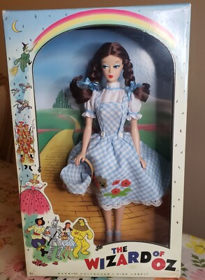 The Wizard of Oz Dorothy 2010 Barbie Doll Pink Label Mattel
